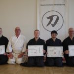 Japanische Kampfkunst „iaido“ im NLC der Turnhalle Hochtorstraße